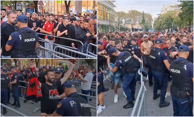 Shqipëri-Gjeorgji/ Tifozët nisin të hyjnë në stadium, kontrolle të imtësishme në “Air Albania” (VIDEO)
