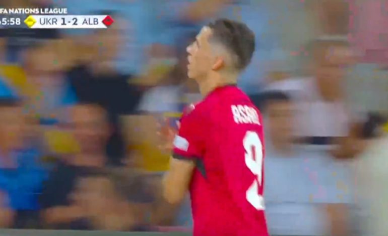 LIVE UKRAINË-SHQIPËRI/ Përmbysje në Pragë, Asani kalon në avantazh kuqezinjtë (VIDEO)