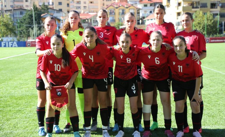 UEFA Development U-15 për vajza/ Shqipëria luan ndeshjen e parë ndaj Kosovës