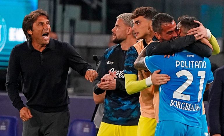 Napoli në krye të Serie A, por Conte “driblon” titullin: Të mos fluturojmë (VIDEO)