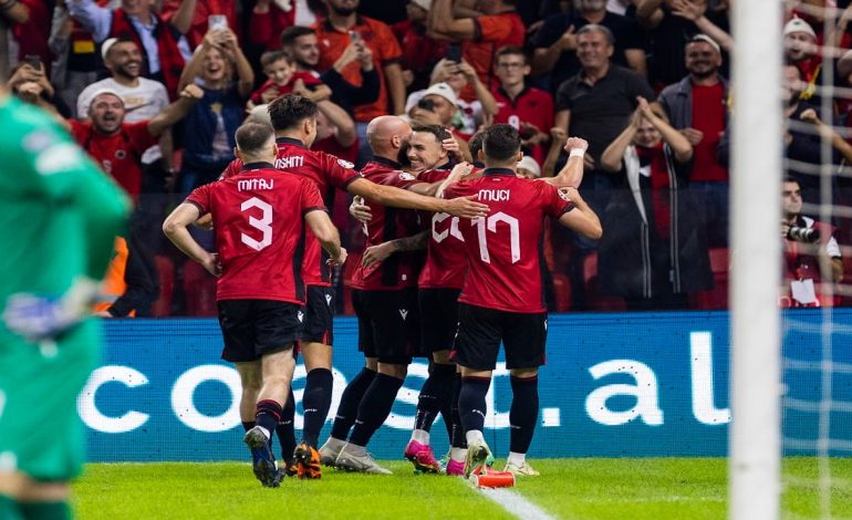 Legjionarët kuqezi/ Shënojnë Seferi dhe Shpendi, Uzuni bëhet kapiten, Mitaj në formacion