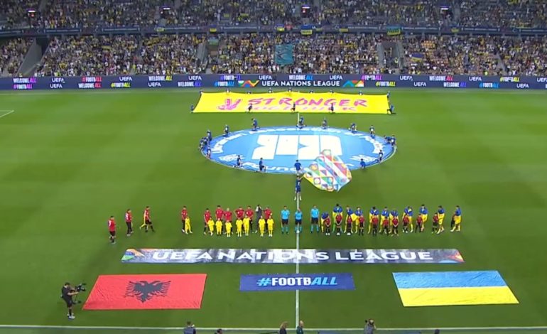 LIVE UKRAINË-SHQIPËRI/ Ndizet takimi, kuqezinjtë i afrohen dy herë golit me Laçin