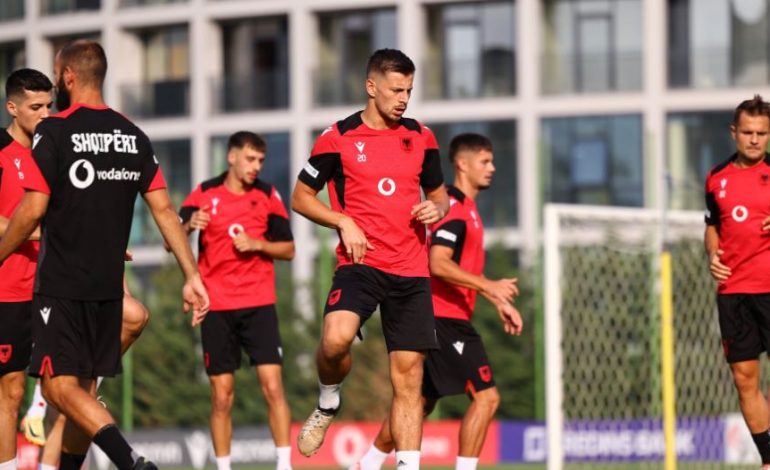 Nations League/ Kombëtarja në seancën e radhës stërvitore, situata e grupit