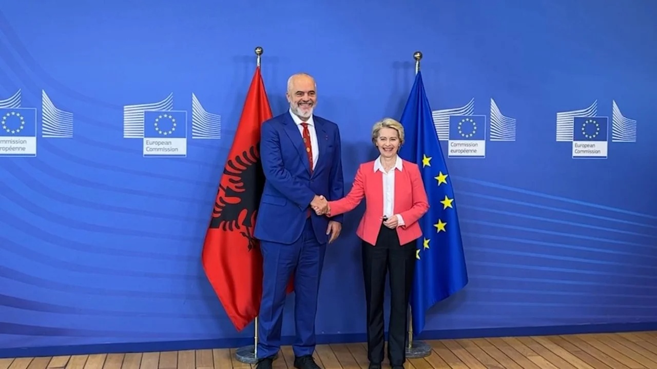 Von der Leyen drekë pune më liderët e Ballkanit Perëndimor/ Konfirmojnë pjesëmarrjen Kurti dhe Vuçiç, ftesë edhe Ramës