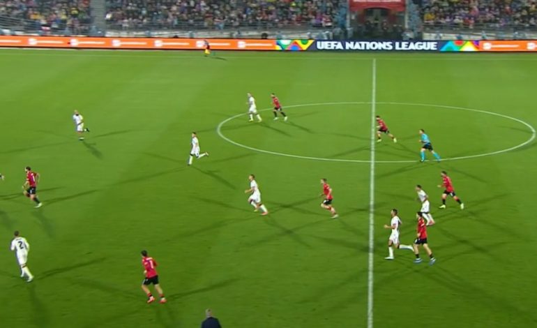 LIVE GJEORGJI-SHQIPËRI/ Duel i balancuar në Tbilisi, mbyllet pjesa e parë me rrjeta të paprekura