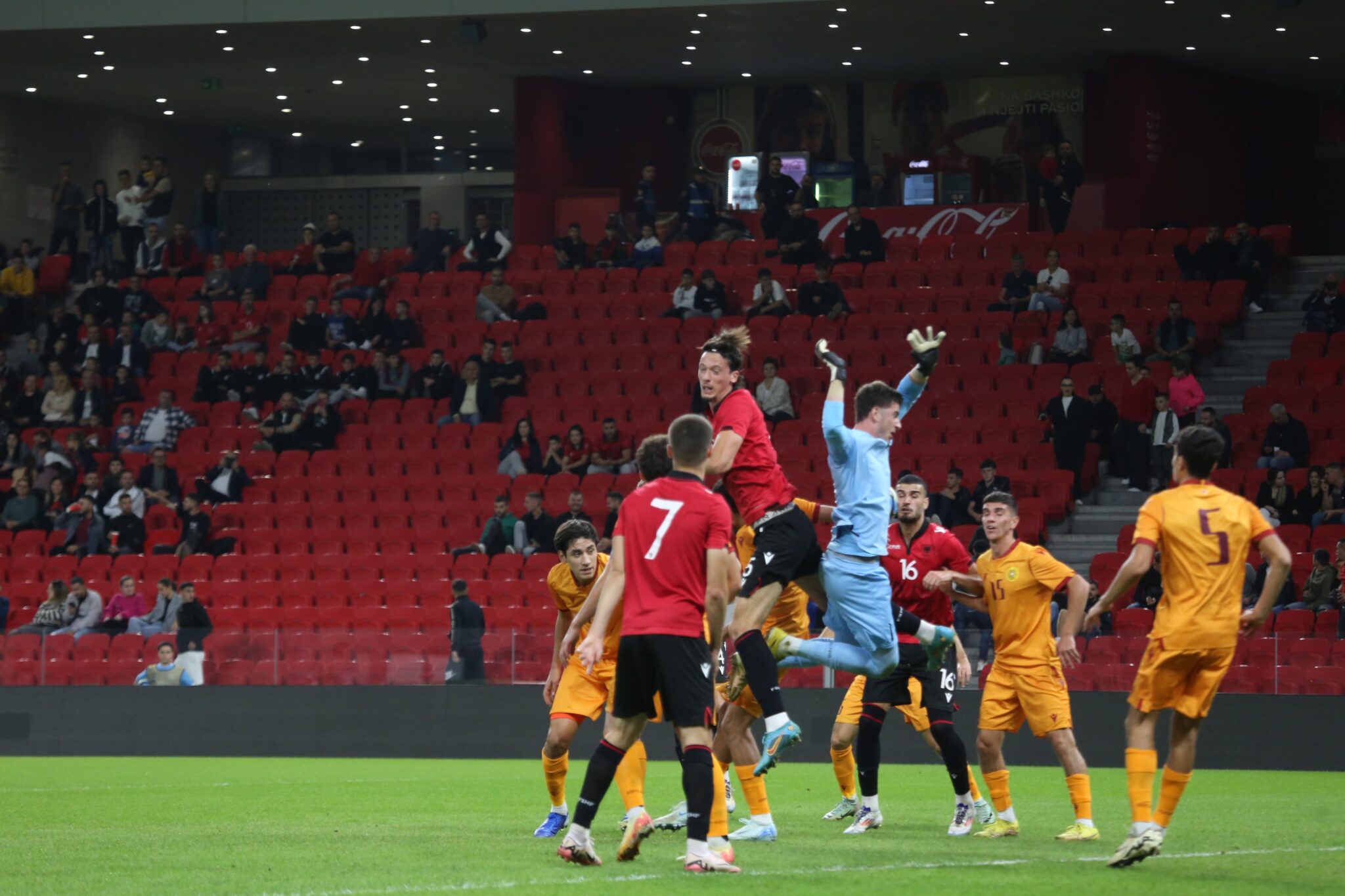 Shqipëria U-21 e mbyll me fitore edicionin kualifikues “EURO 2025”, triumfon në “Air Albania” ndaj Armenisë