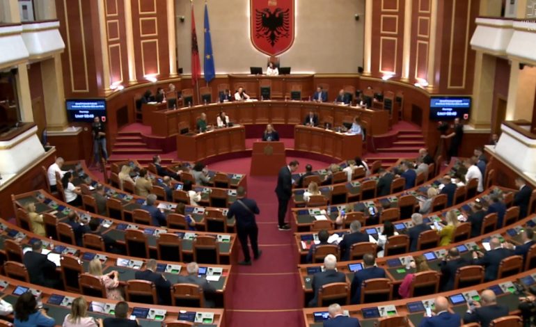 Mbarimi i mandatit të Salianjit, Kuvendi njofton Komisionin Qendror të Zgjedhjeve për krijimin e vakancës