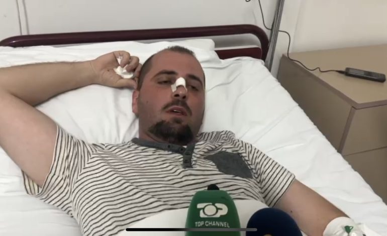 “Më thirri o gangster”, polici bashkiak i Vlorës rrëfen nga spitali dhunën barbare: Mori levën dhe…
