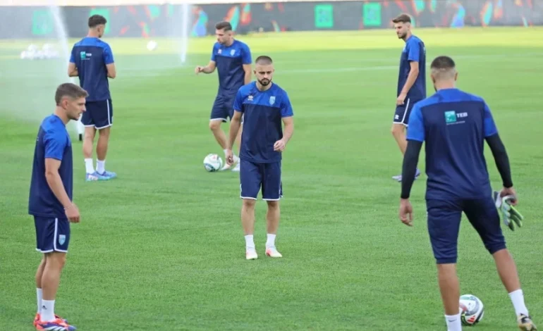 Kosova zhvillon seancën e fundit stërvitore para udhëtimit në Rumani, situata te “Dardanët”