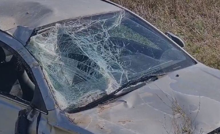 Aksident i rëndë në aksin Levan-Tepelenë, mjeti del nga rruga, dy të plagosur