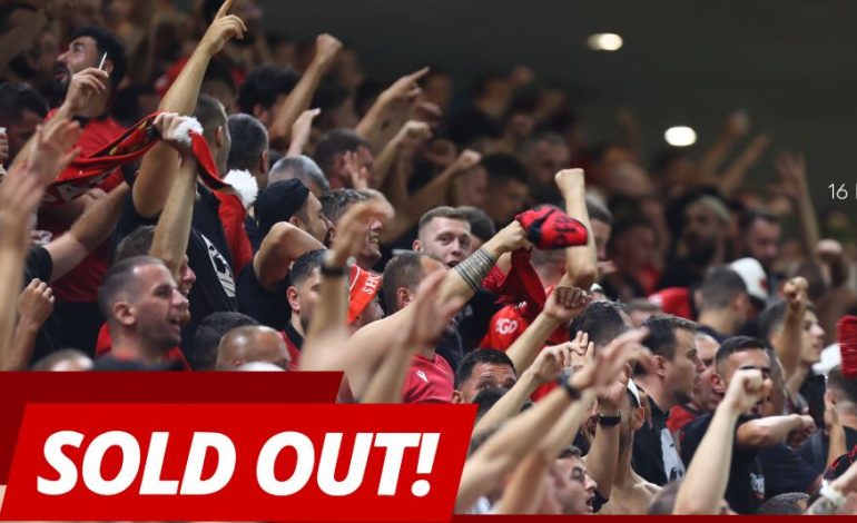 UEFA Nations League/ Shqipëri – Çeki, shiten të gjitha biletat e ndeshjes së 16 nëntorit