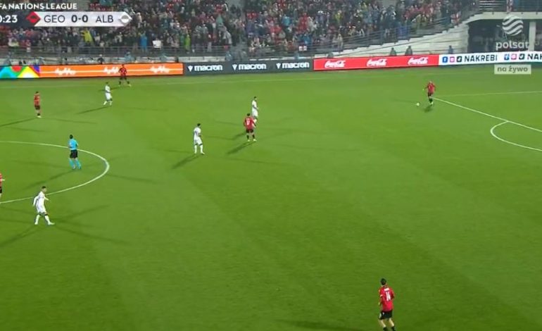 LIVE/ Gjeorgji-Shqipëri, nis ndeshja në Tbilisi