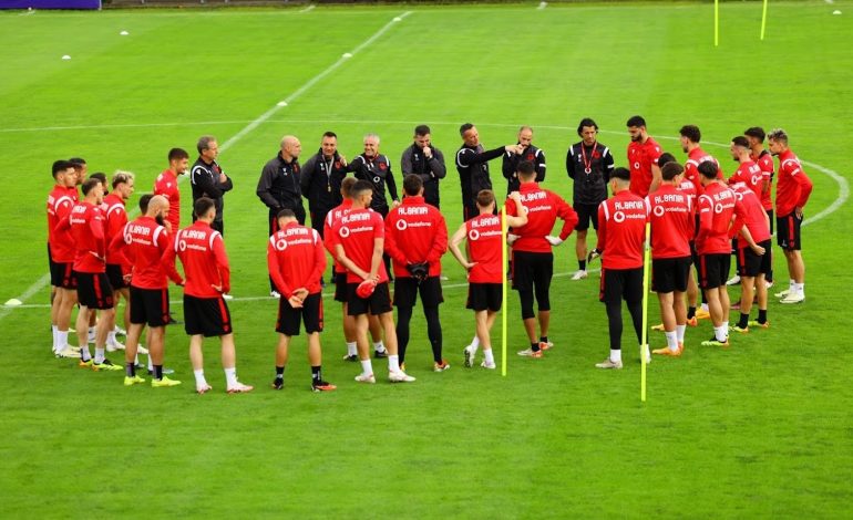 FOTO/ Nga Daku tek Asani, “bomberat” kuqezi vijnë me gola në Kombëtare, shkëlqejnë edhe Kumbulla, Muçi e Ismajli