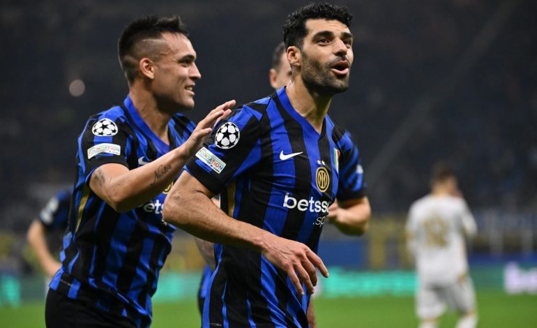 FOTO/ “Inter një rul, Taremi show”, zikaltërit “fikin” Yllin e Kuq, feston Inzaghi