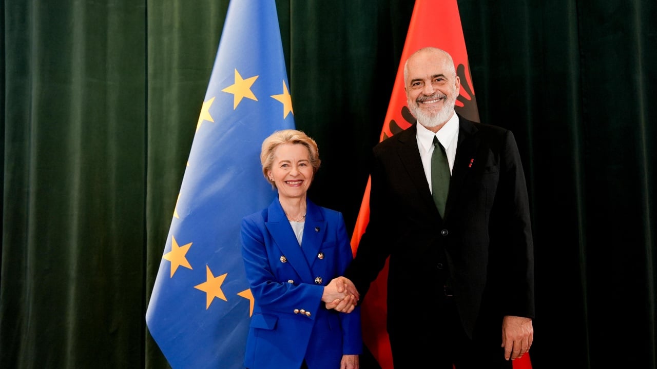“Shqipëria po bën hapa të mëdhenj drejt BE-së”, Von der Leyen ndan detaje nga takimi në Kryeministri me Ramën