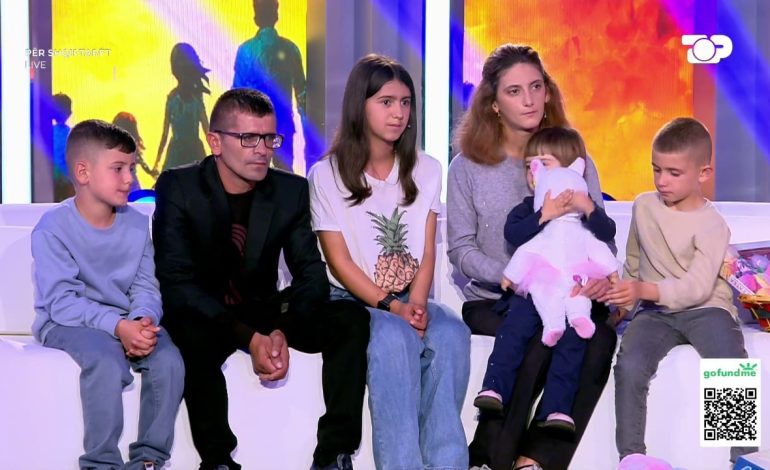 “Për shqiptarët”/ Drama e familjes së Besjanës, djali 4 vjeç në luftë me jetën, 3 fëmijët e tjerë….