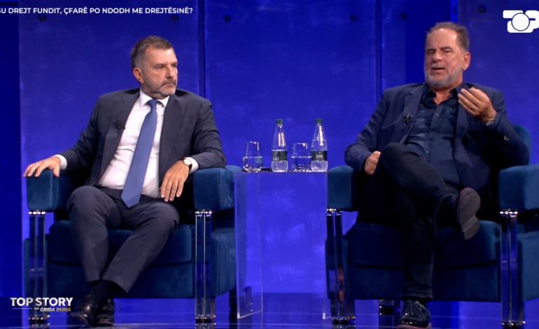 Top Story/ “Gjykata kushtetuese ishte digë për qeverinë”, Bushati polemizon me Zhejin: Reforma në drejtësi është ajo e plepave të Berishës