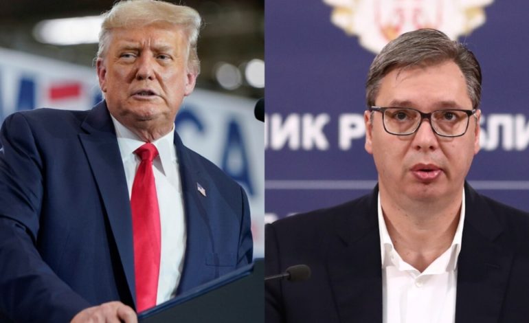 Pas Putin, Trump zhvillon bisedë telefonike edhe me Vuçiç! Presidenti serb zbardh bisedën