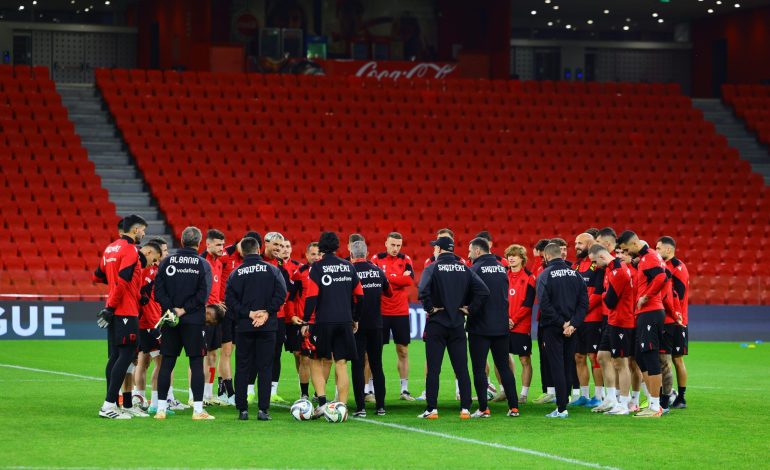 Nations League/ Shqipëria mbyll përgatitjet për ndeshjen e fundit ndaj Ukrainës, Asani bashkohet me grupin