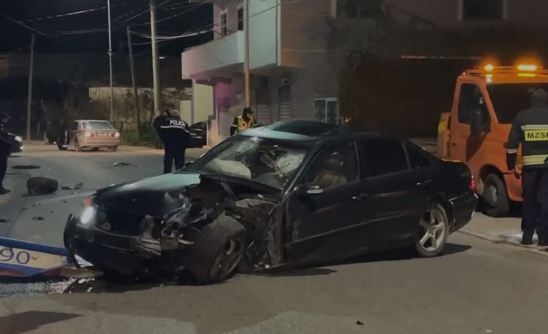 Aksident i rëndë në hyrje të Lezhës, tre të plagosur, dy në gjendje të rëndë