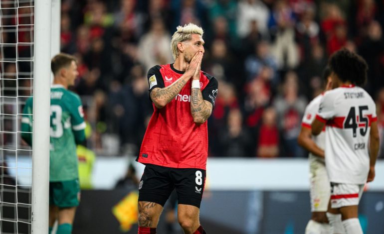 Shtyllat ndalin Leverkusen, tjetër barazim për “Aspirinat”, kampionët humbasin terren me kryesuesit