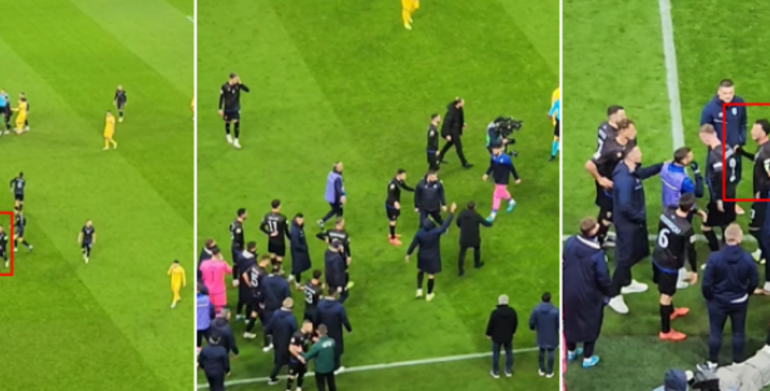 Ndeshja Rumani-Kosovë dhe thirrjet raciste/ Kaos pas konferencës, një zyrtar rumun provokon Edon Zhegrovën