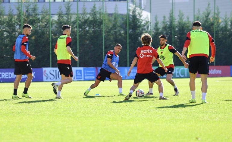 Jasir Asani në dyshim, Kombëtarja nis përgatitjet për ndeshjen e fundit në grupin B1 ndaj Ukrainës