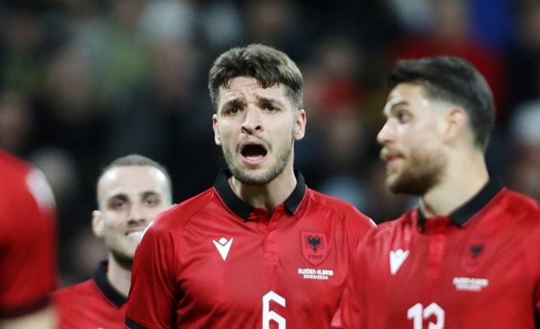 “Goditje” e rëndë për Kombëtaren shqiptare, kapiteni Gjimshiti do të mungojë në sfidat e ardhshme të Nations League