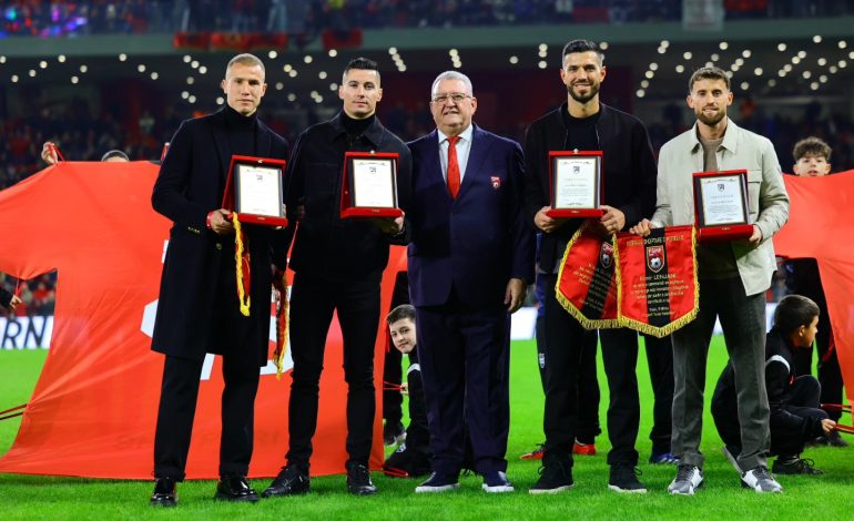 Ceremoni e veçantë për katër ish lojtarë, Duka kujton sërish legjionarët e tërhequr: Faleminderit për gjithçka