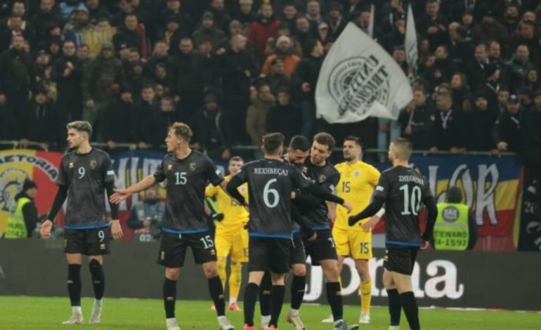 Kosova humbet me rezultat zyrtar ndeshjen ndaj Rumanisë, gjobitet me 6000 euro për sjellje të pahijshme