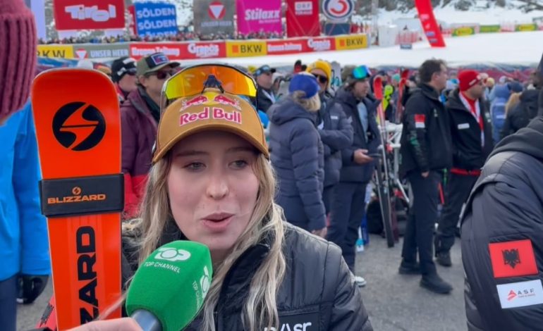 Lara Colturi befason në SHBA, renditet e 9-ta në Sllallomin Gjigant