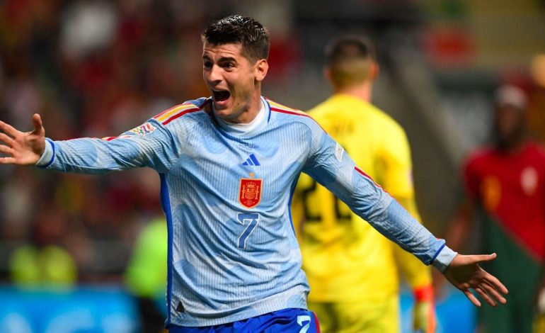 Morata “përplas” Spanjën dhe Milanin, De la Fuente humbet Yamal