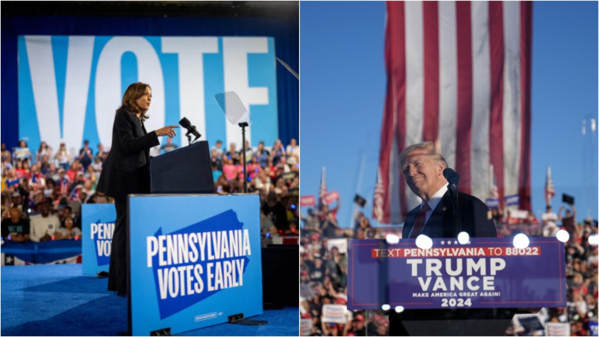 Shteti që vendos fituesin mes Harris dhe Trump, pse Pensilvania ka kaq shumë rëndësi në zgjedhjet presidenciale të SHBA-së