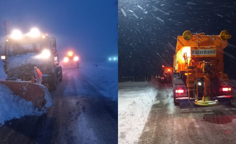 Reshjet e dëborës në qarkun e Kukësit, probleme me energjinë elektrike në disa njësi administrative