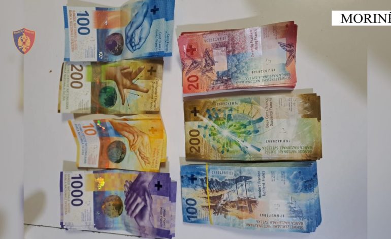 Tentuan të fusnin në Shqipëri 21 mijë franga zviceriane të pa deklaruara, procedohen penalisht dy të rinj nga Kosova