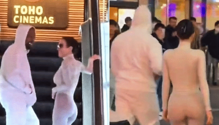 Kanye West dhe Bianca Censori bëjnë bujë në Tokio me daljen e tyre