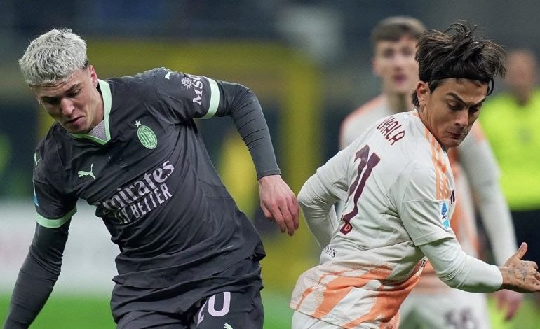 VIDEO/ Reijnders dhe Dybala, tension për një pikë, barazim mes Milanit e Romës