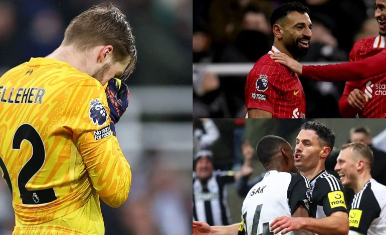 Shumë spektakël për një pikë, Liverpool “ngec” përballë Newcastle, Slot: Fund i hidhur