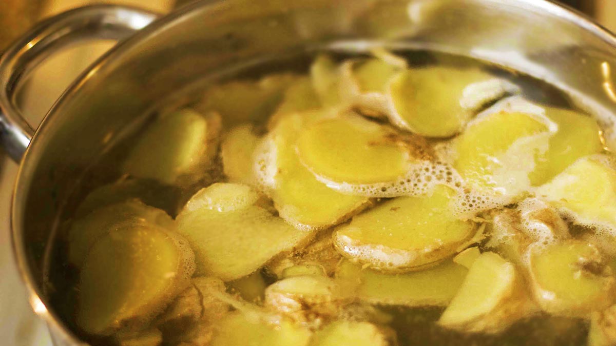 Kura me Lëng Xhenxhefili për Tiroiden – Si ta Përgatisni dhe Përdorni