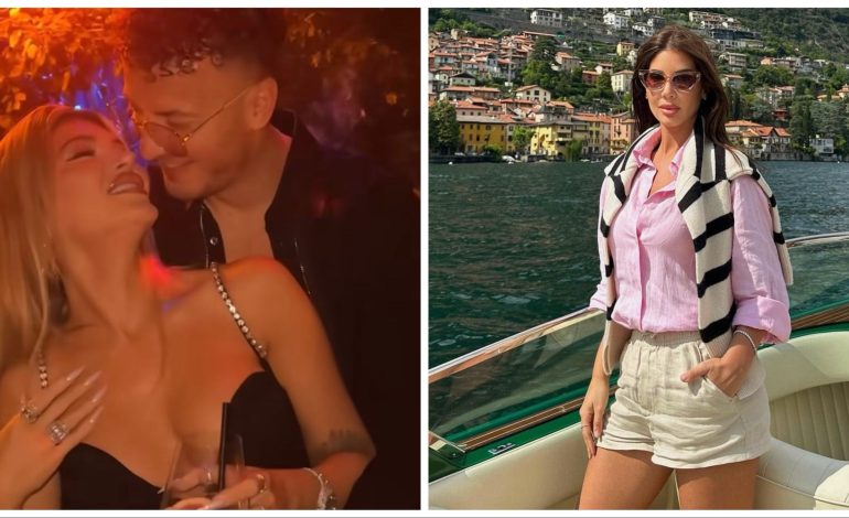 Nisën romancën rreth 1 muaj pas ndarjes së futbollistit nga Era Istrefi, kush është modelja në krahët e Amir Rrahmanit