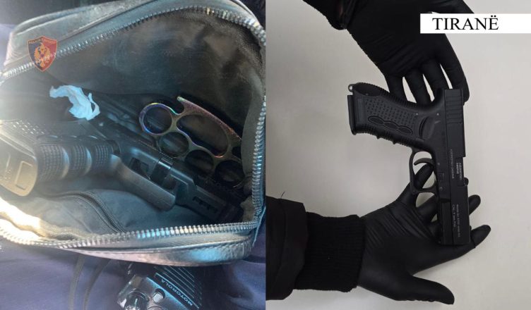 Qarkullonte me armë zjarri në brez në rrugët e kryeqytetit, arrestohet në flagrancë 15 vjeçari