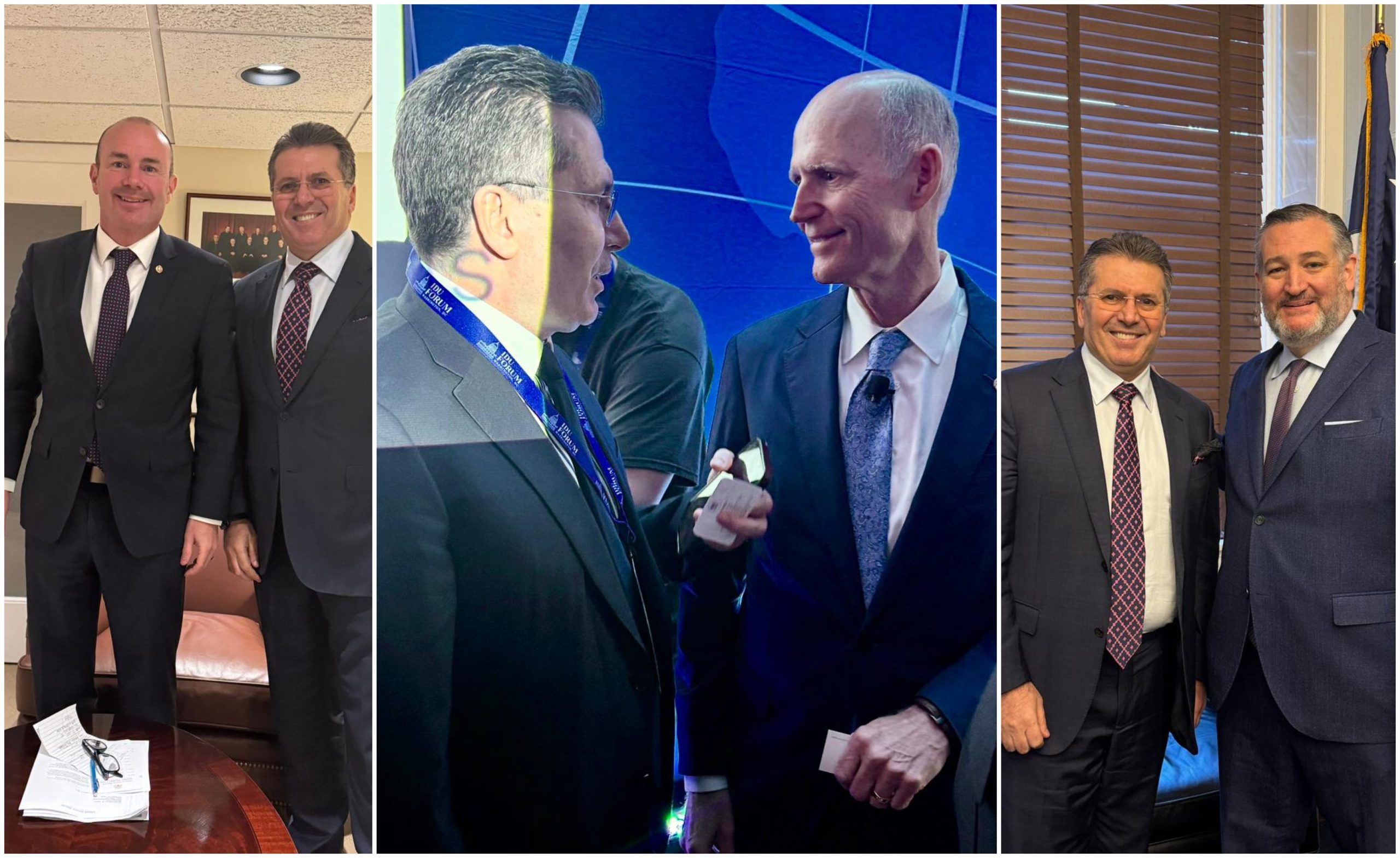 Fatmir Mediu në SHBA, zhvillon takime me senatorët! Kreu i PR: Diskutuam për pamundësinë e zgjedhjeve të lira e të ndershme, krimin dhe korrupsionin në vend