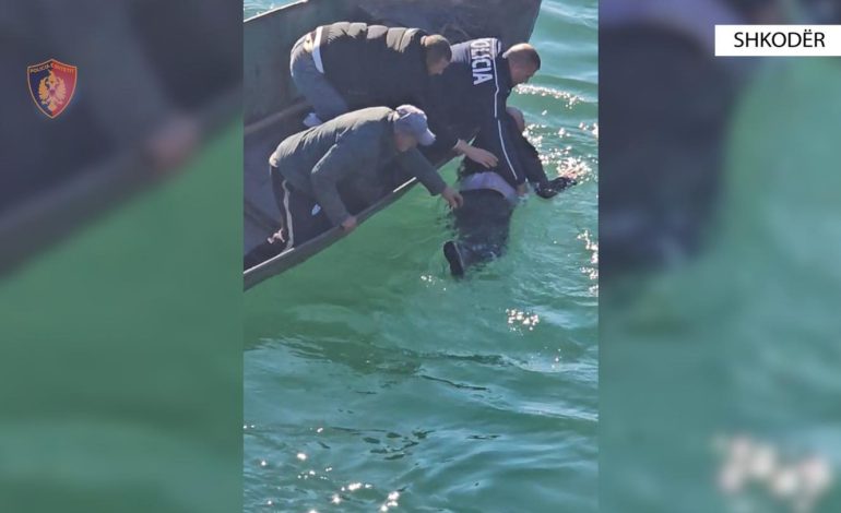 I moshuari tenton t’i japë fund jetës duke u hedhur nga ura e Bahçallëkut në Shkodër, 83 vjeçari shpëtohet nga uniformat blu