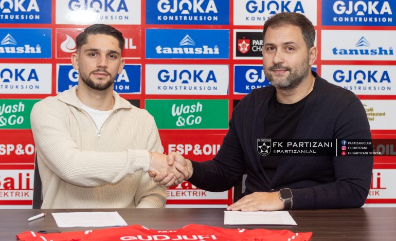 Partizani “rrëmben” sulmuesin e Shpresave, prezanton Besar Guxhufin