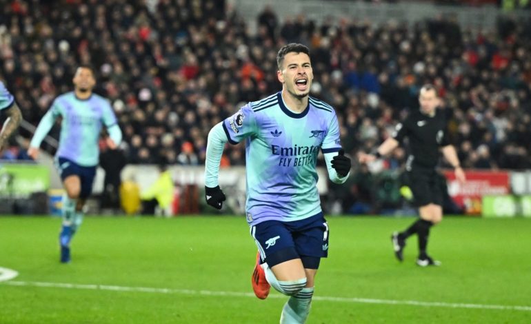 Fitore me përmbysje, nisje perfekte e vitit për Arsenalin, bie Brentford