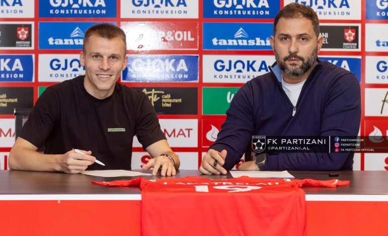 Zyrtare, Partizani prezanton blerjen e parë të janarit, sulmuesi bjellorus firmos me të kuqtë