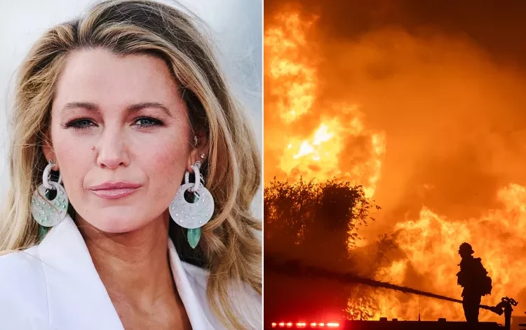 Zjarret në LA, reagon Blake Lively