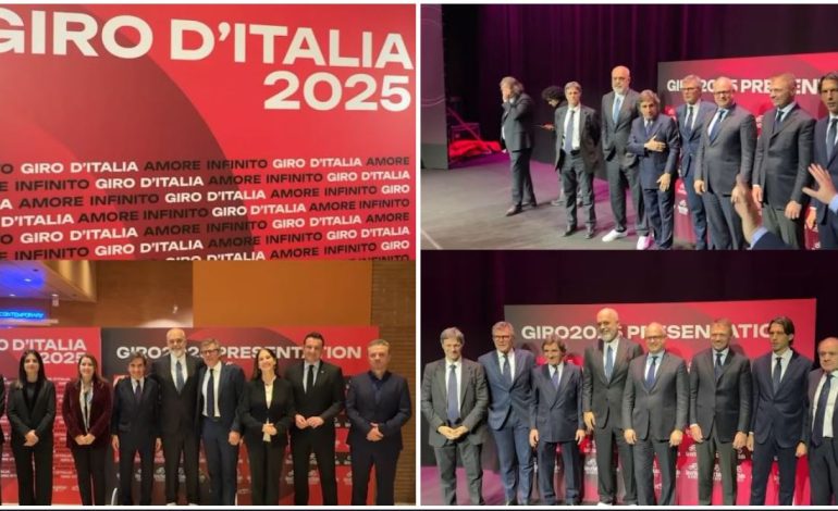 Giro d’Italia 2025 nis nga Shqipëria, Rama ndan videokartolinën nga prezantimi i garës: Vendi ynë do ndiqet nga 200 televizione të botës me afro 800 mln shikues