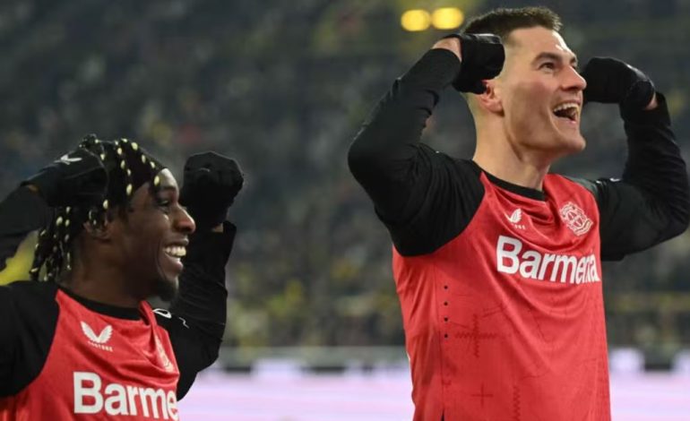 Bundesliga rikthehet me goleadë, Leverkusen thyen Dortmundin në “Signal Iduna Park”