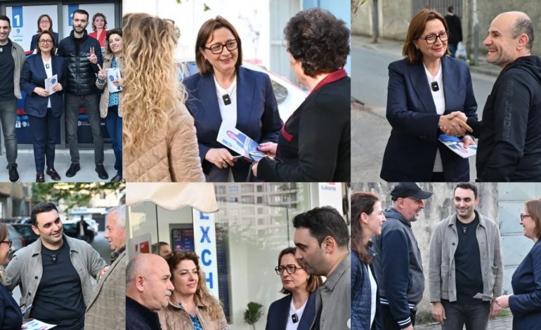 Zgjedhjet e 11 majit/ Çupi takime me qytetarët: Keni nevojë për një shtet që nuk ju kthen shpinën! Më 11 maj besoni te PD